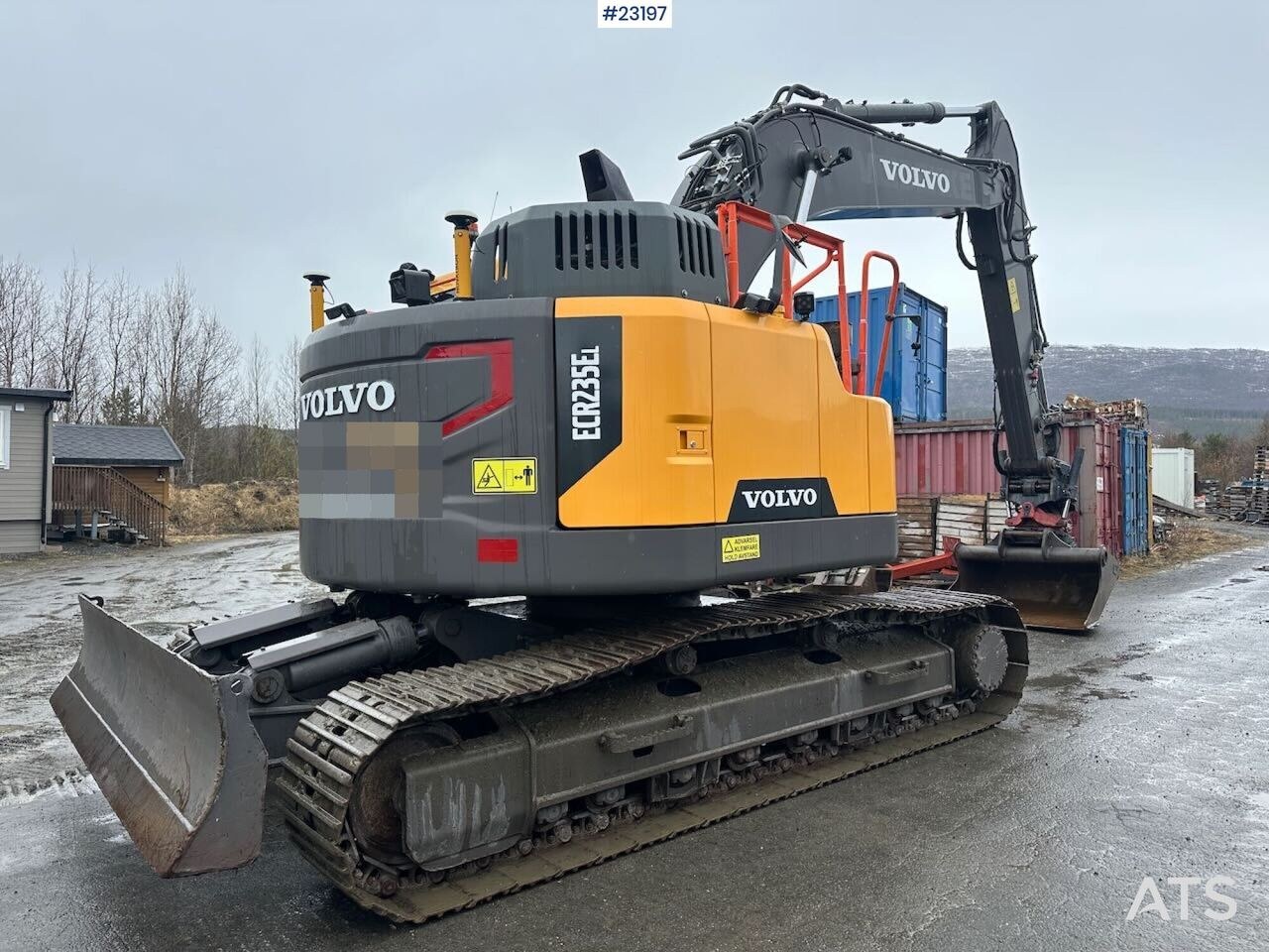 2017 Volvo ECR235EL Crawler Excavator 2017 Volvo ECR235EL Crawler Excavator