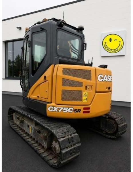 2018 Case CX75C SR Mini Excavator 2018 Case CX75C SR Mini Excavator