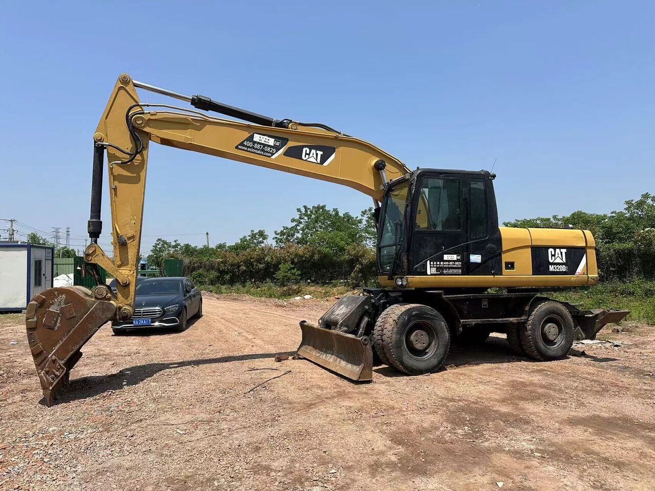 2018 Caterpillar M 320 D Wheel Excavator