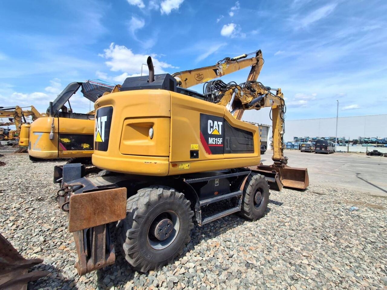 2018 Caterpillar M315F Wheel Excavator
