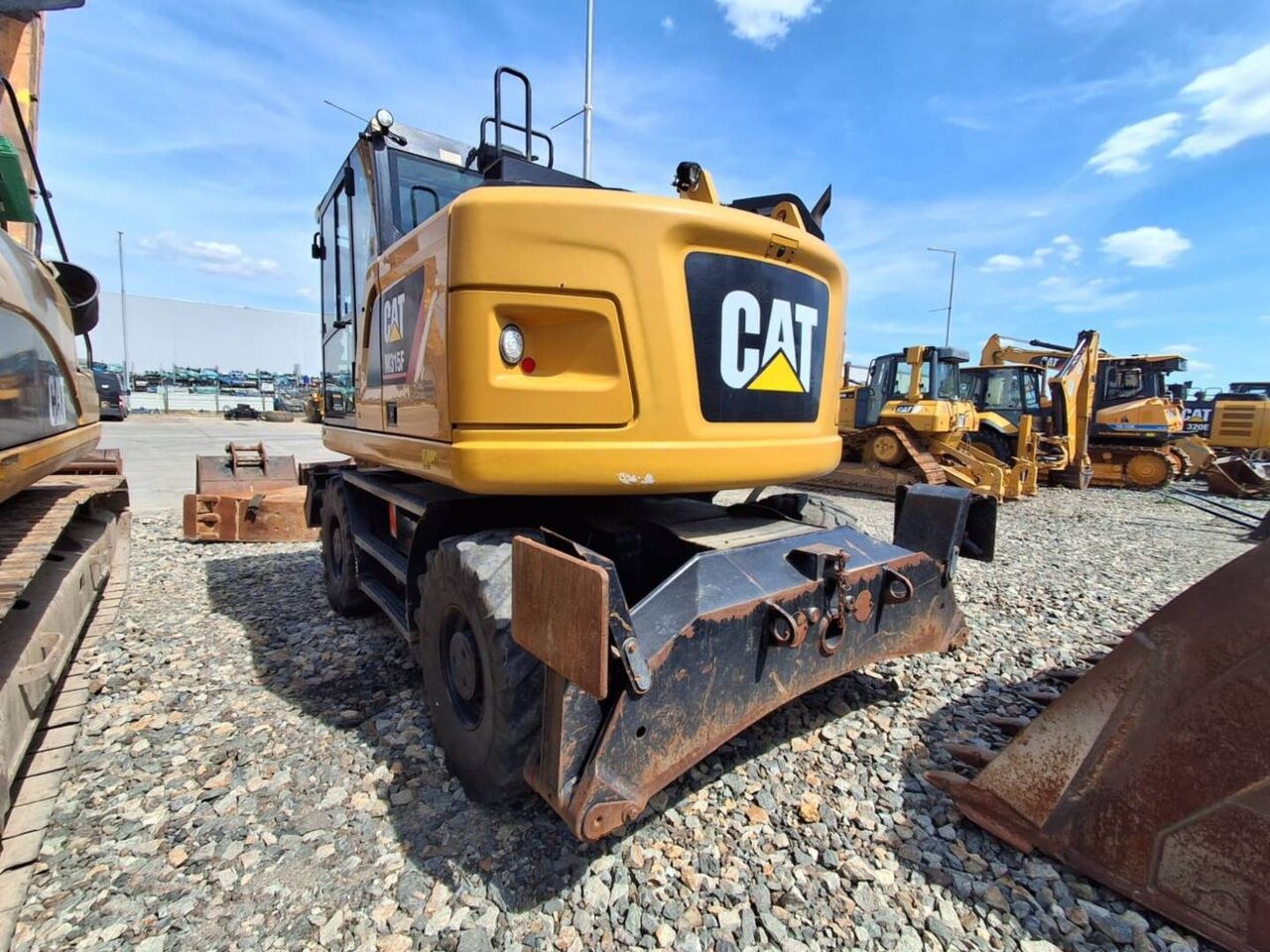 2018 Caterpillar M315F Wheel Excavator