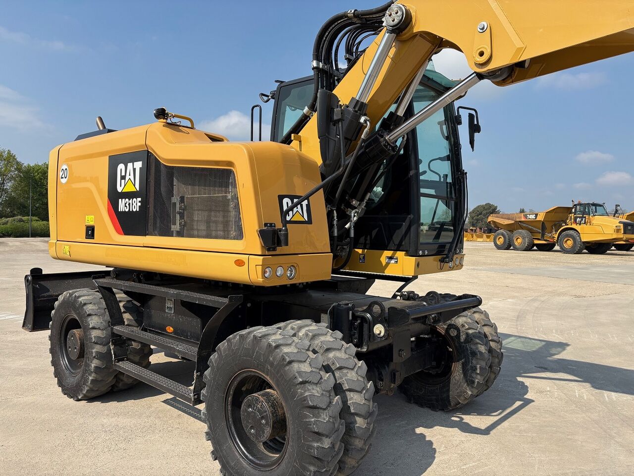 2018 Caterpillar M318F Wheel Excavator 2018 Caterpillar M318F Wheel Excavator