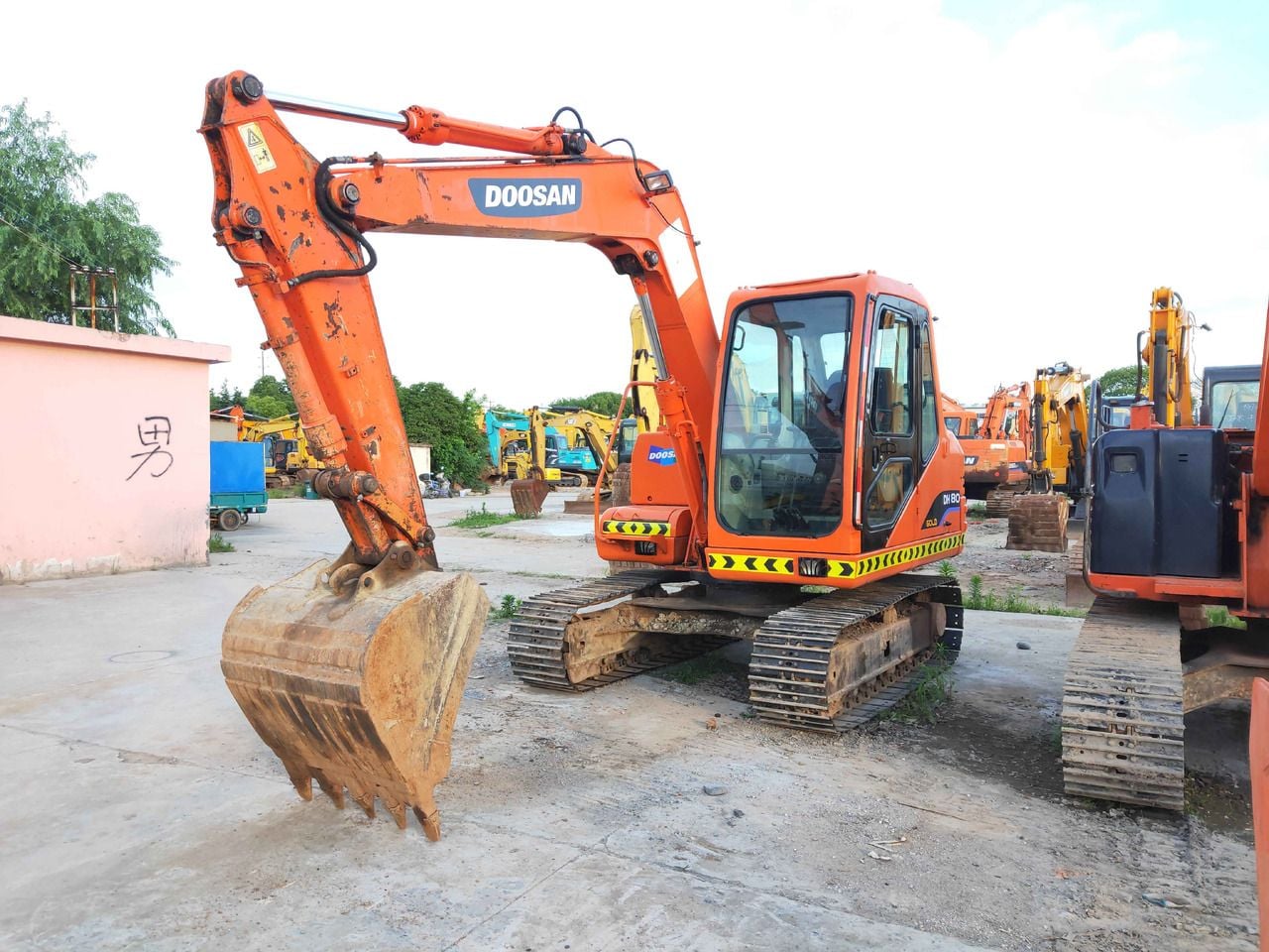 2018 Doosan DH80 Mini Excavator 2018 Doosan DH80 Mini Excavator