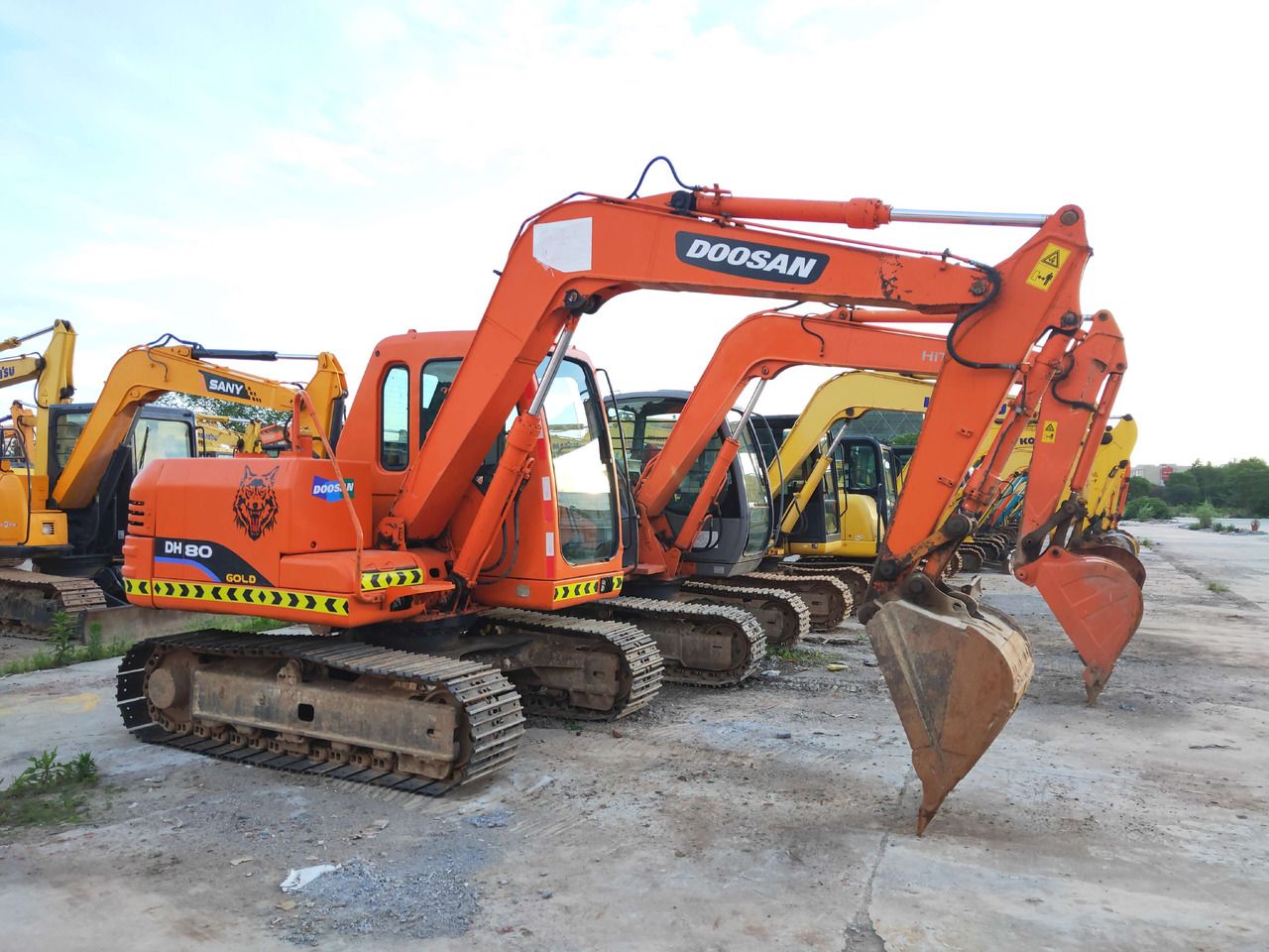 2018 Doosan DH80 Mini Excavator 2018 Doosan DH80 Mini Excavator