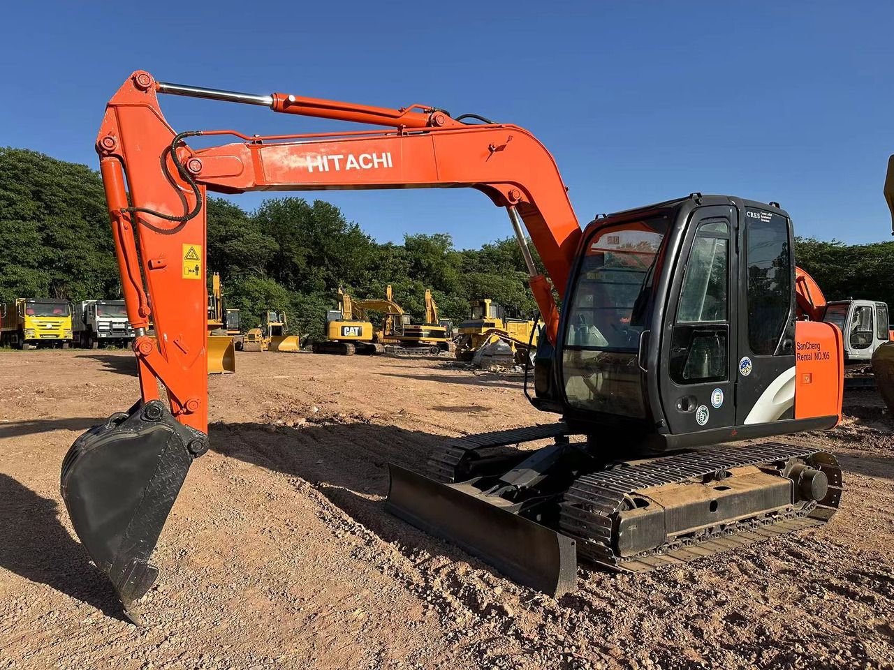 2018 Hitachi ZX70 Mini Excavator 2018 Hitachi ZX70 Mini Excavator