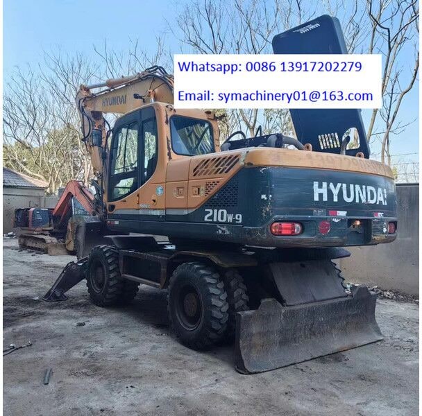 2018 Hyundai R210W Wheel Excavator 2018 Hyundai R210W Wheel Excavator