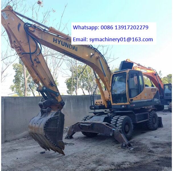 2018 Hyundai R210W Wheel Excavator 2018 Hyundai R210W Wheel Excavator