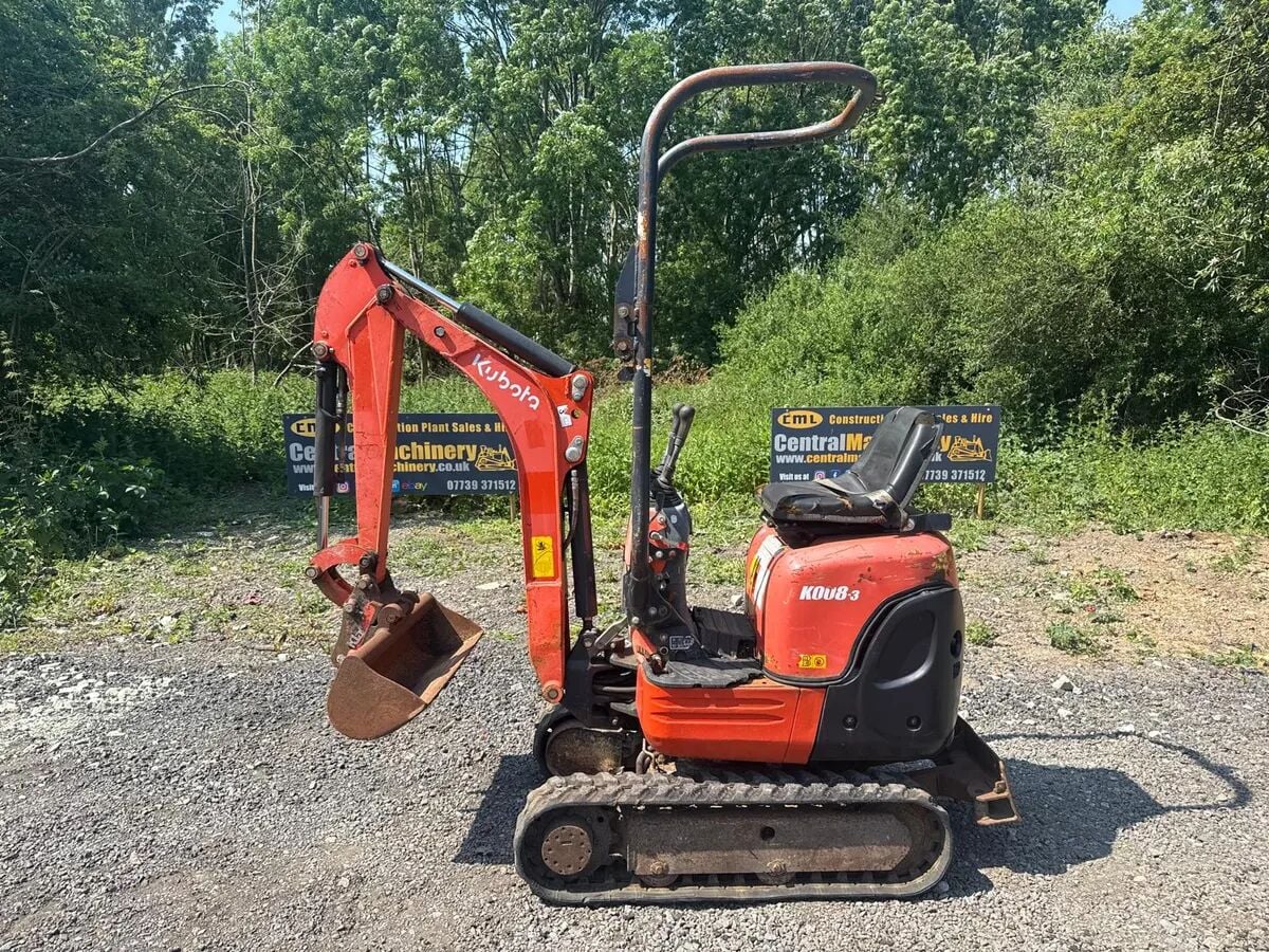 2018 Kubota 008-3 Mini Excavator 2018 Kubota 008-3 Mini Excavator