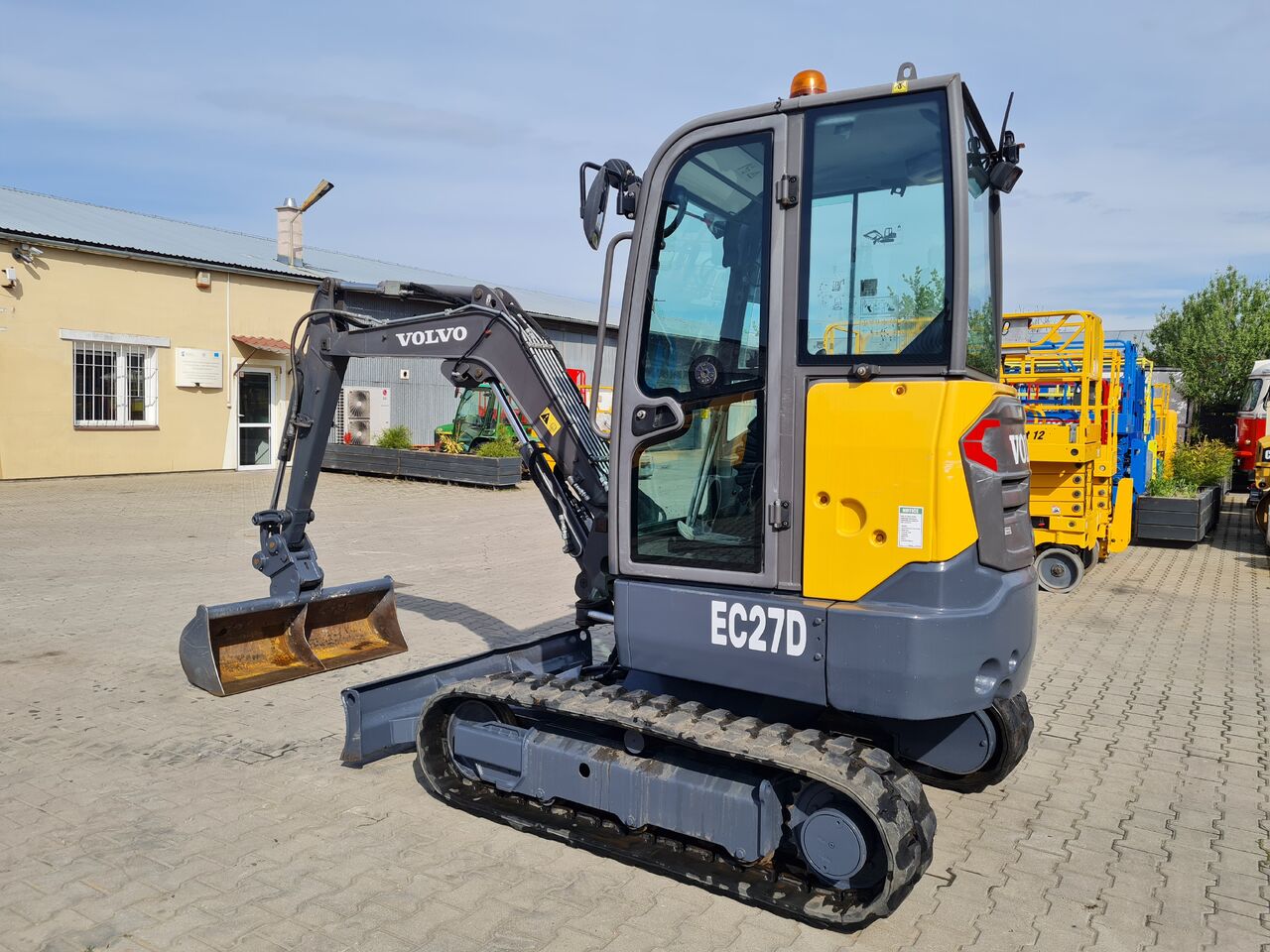 2018 Volvo EC27D Mini Excavator