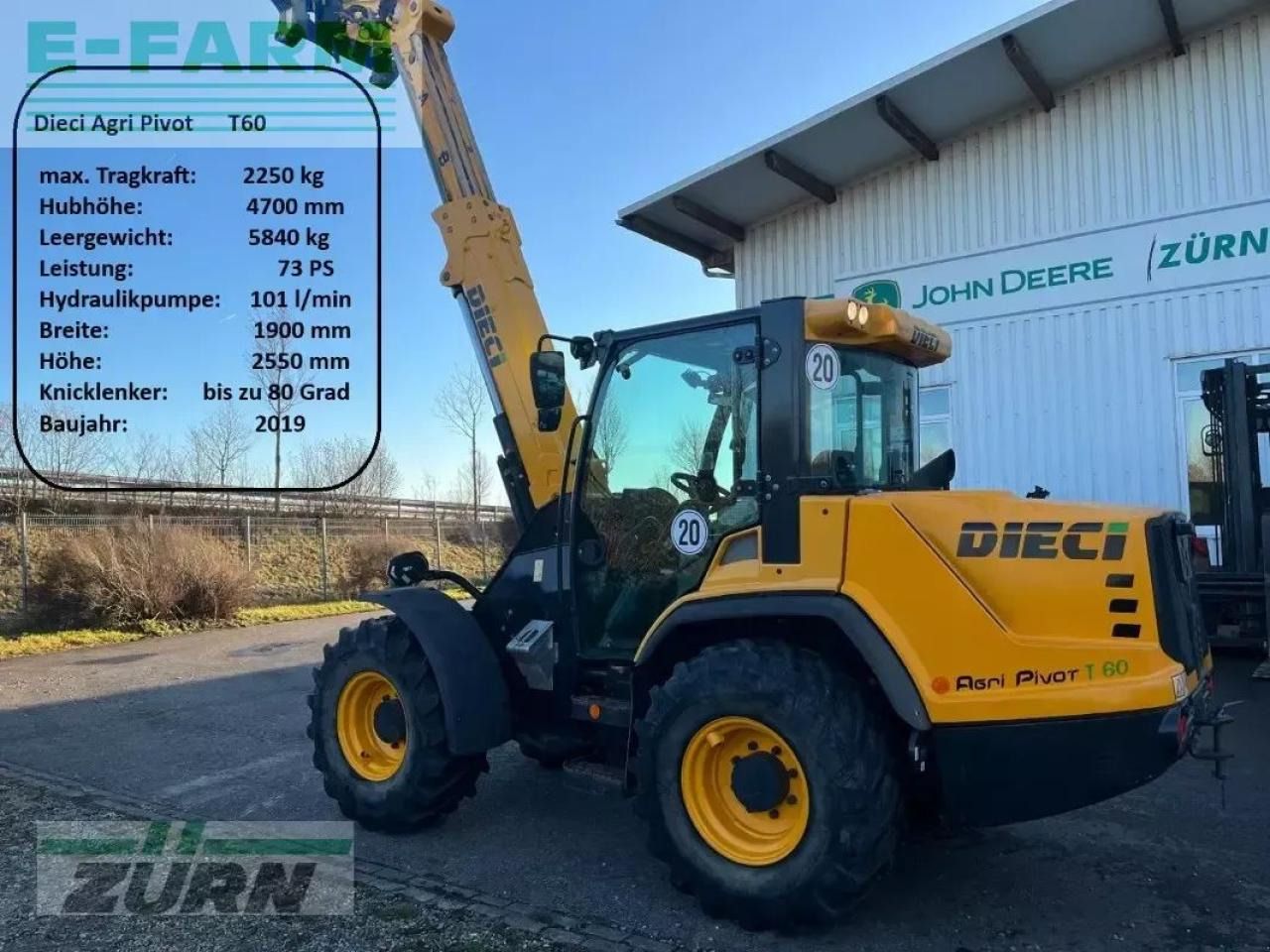 2019 Dieci AGRI PIVOT T60 side view