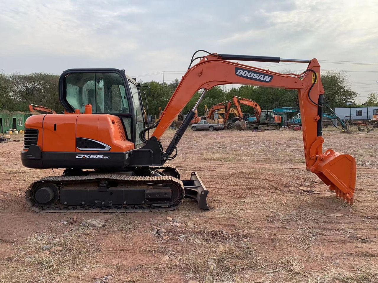 2019 Doosan DX55-9C Mini Excavator 2019 Doosan DX55-9C Mini Excavator