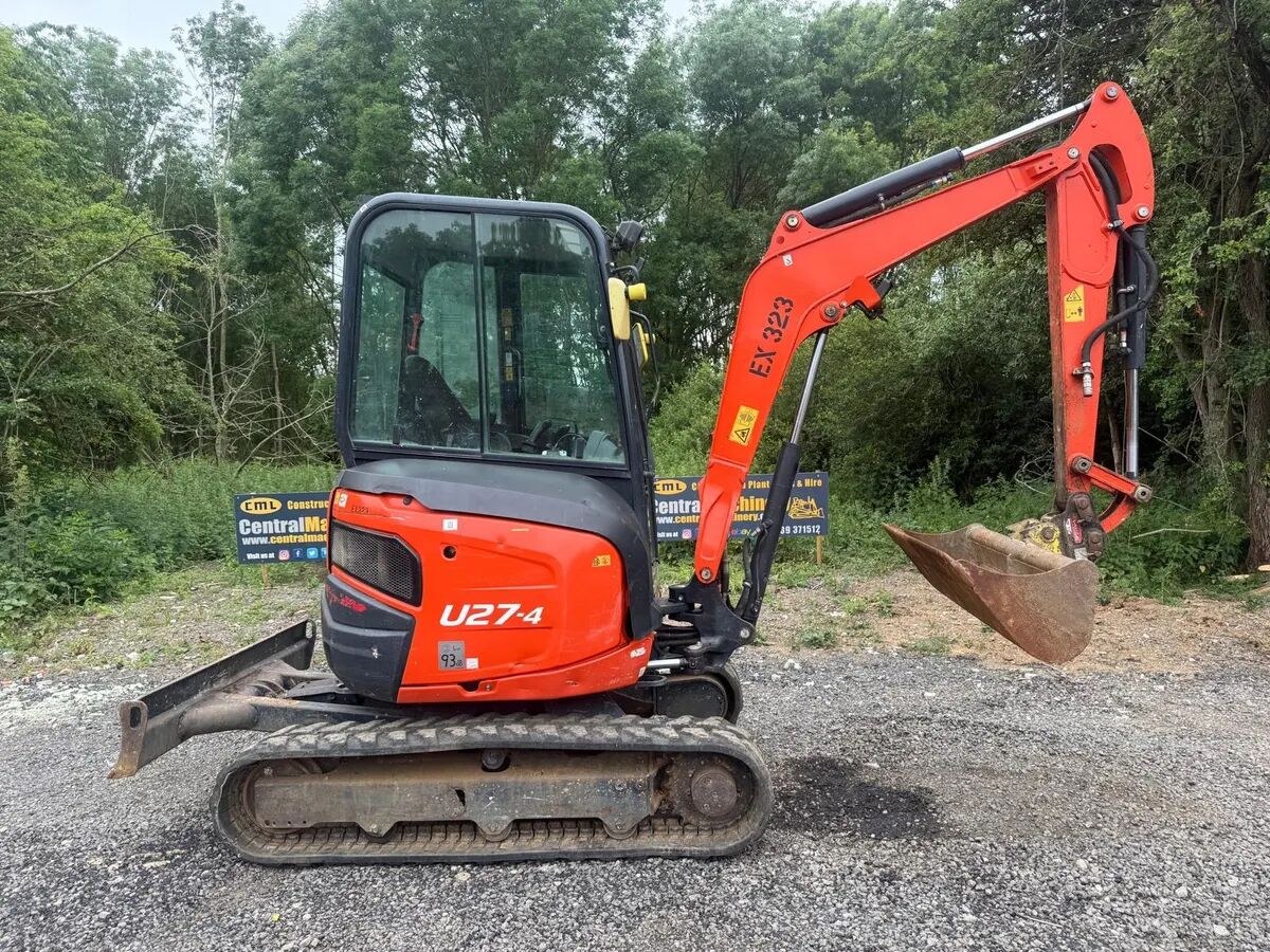 2019 Kubota U27-4 Mini Excavator