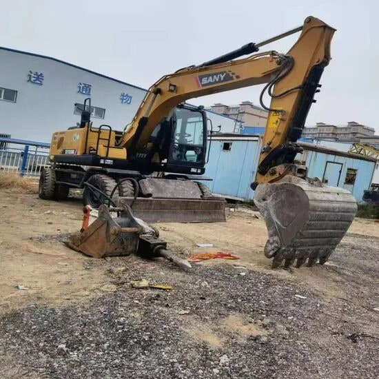 2019 Sany SY155W Wheel Excavator 2019 Sany SY155W Wheel Excavator