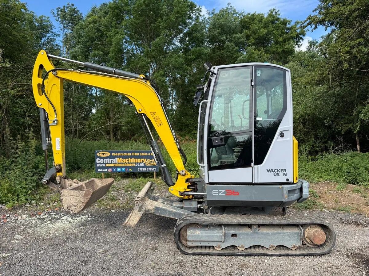 2019 Wacker Neuson EZ36 Mini Excavator 2019 Wacker Neuson EZ36 Mini Excavator