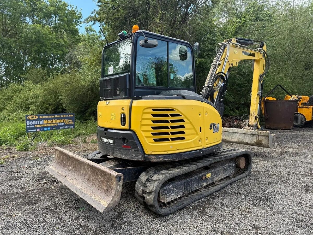 2019 Yanmar SV60-A Mini Excavator 2019 Yanmar SV60-A Mini Excavator
