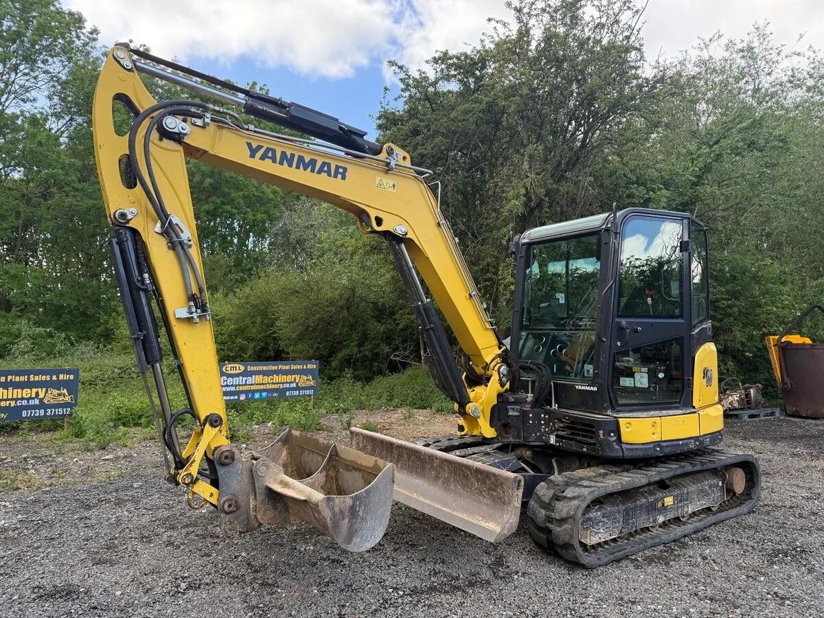 2019 Yanmar SV60-A Mini Excavator 2019 Yanmar SV60-A Mini Excavator