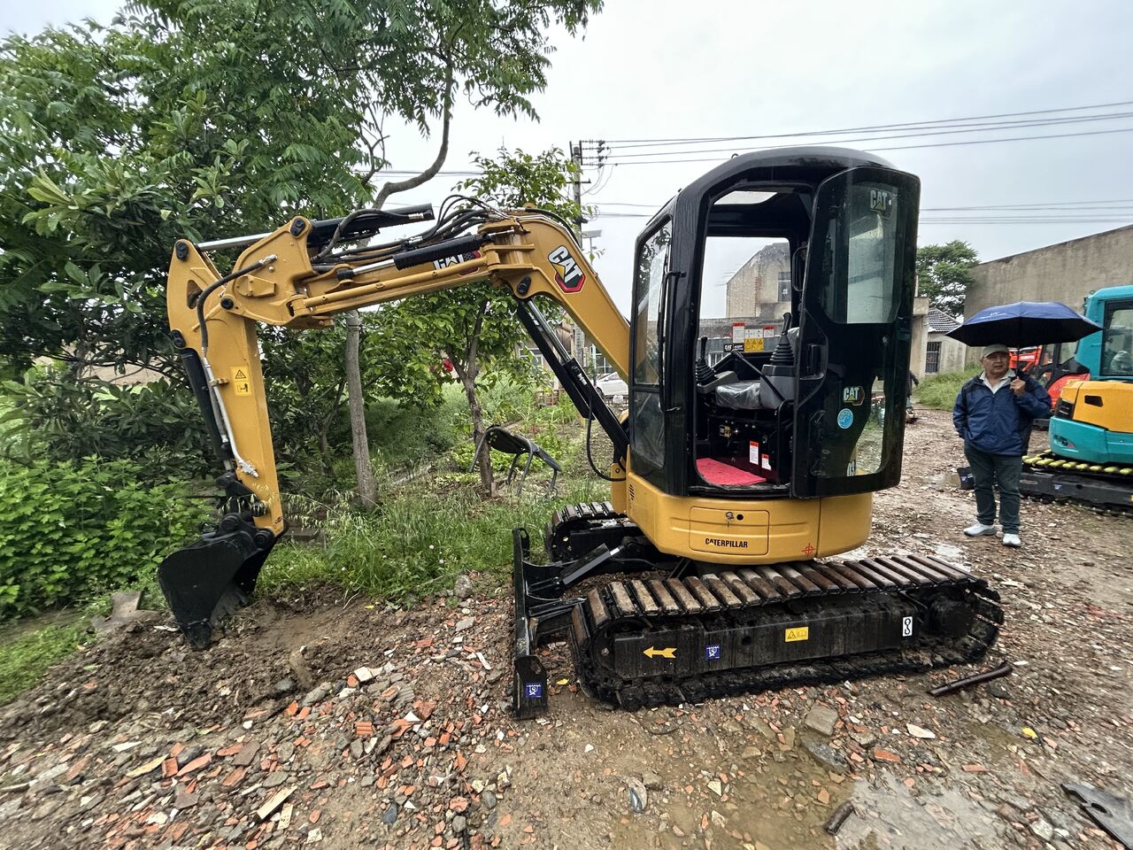 2020 Caterpillar 303.5ECR Mini Excavator