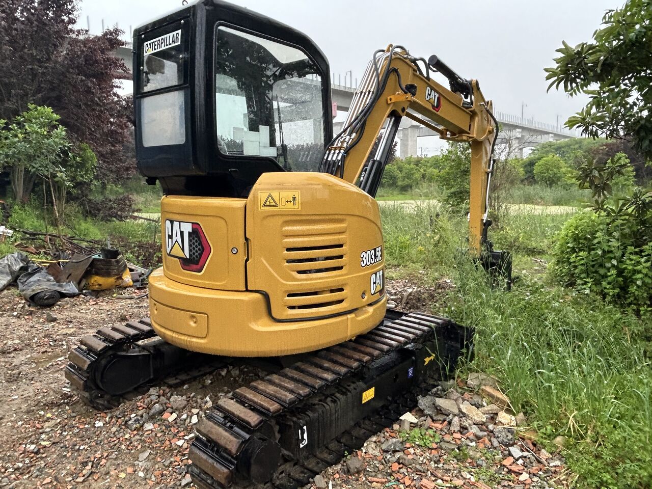 2020 Caterpillar 303.5ECR Mini Excavator