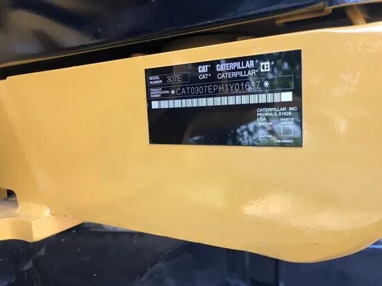 2021 Caterpillar 307E2 Mini Excavator 2021 Caterpillar 307E2 Mini Excavator