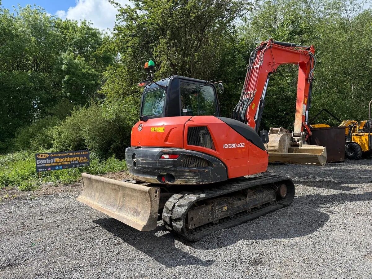 2021 Kubota KX080 Mini Excavator