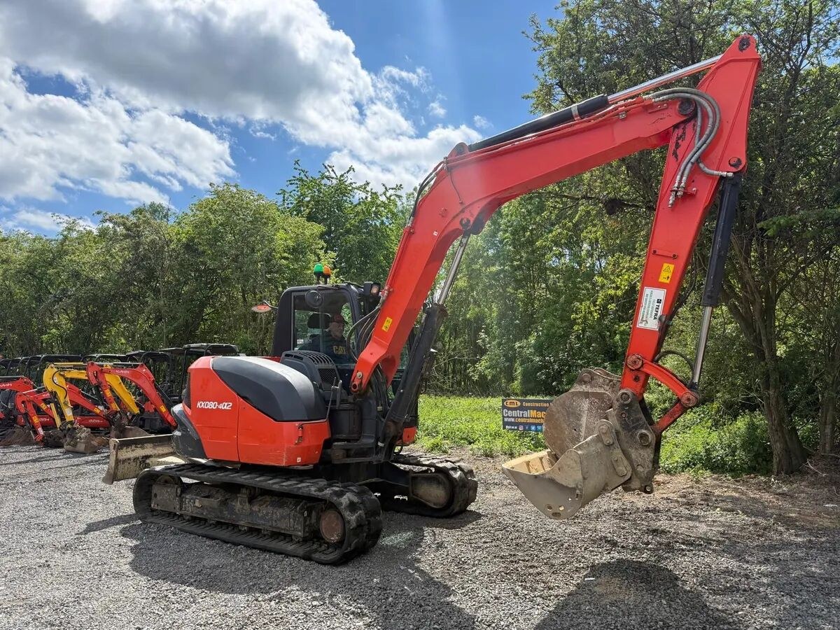 2021 Kubota KX080 Mini Excavator