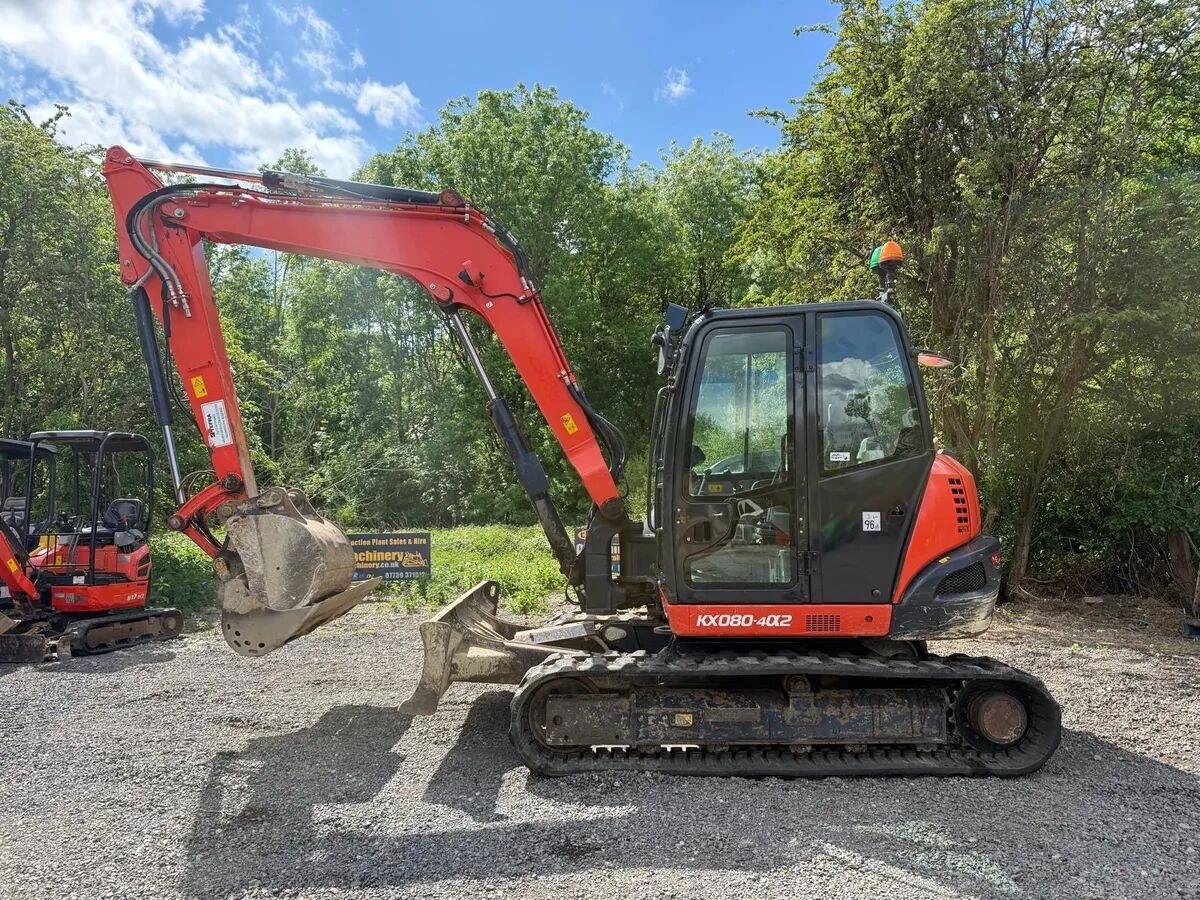 2021 Kubota KX080 Mini Excavator