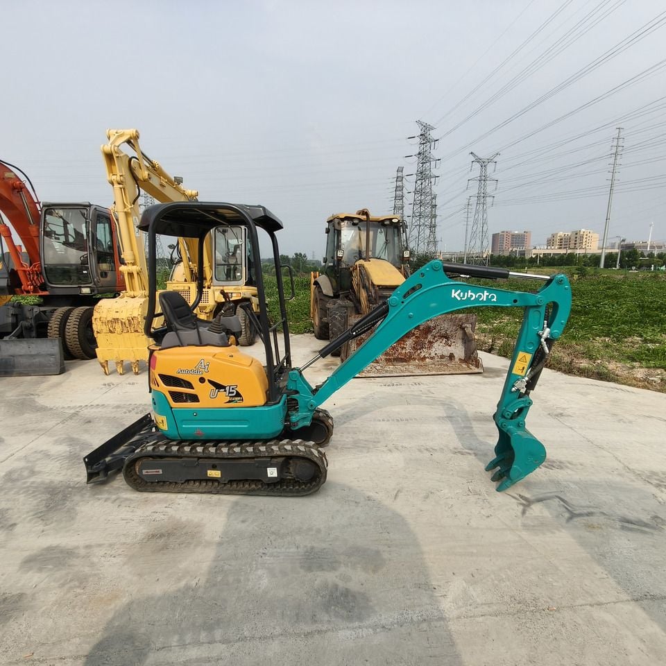 2021 Kubota U15 mini excavator, side view