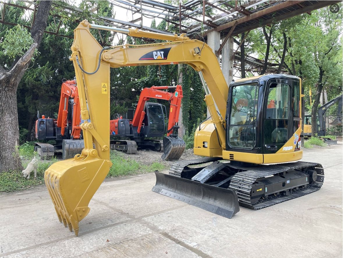 2022 Caterpillar 308D crawler excavator, front three-quarter view 2022 Caterpillar 308D crawler excavator, front three-quarter view