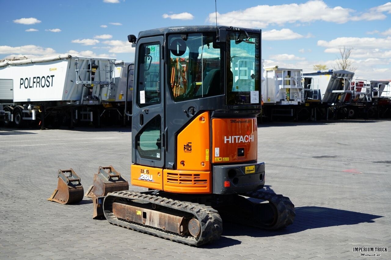 2022 Hitachi ZX26U-6 Mini Excavator