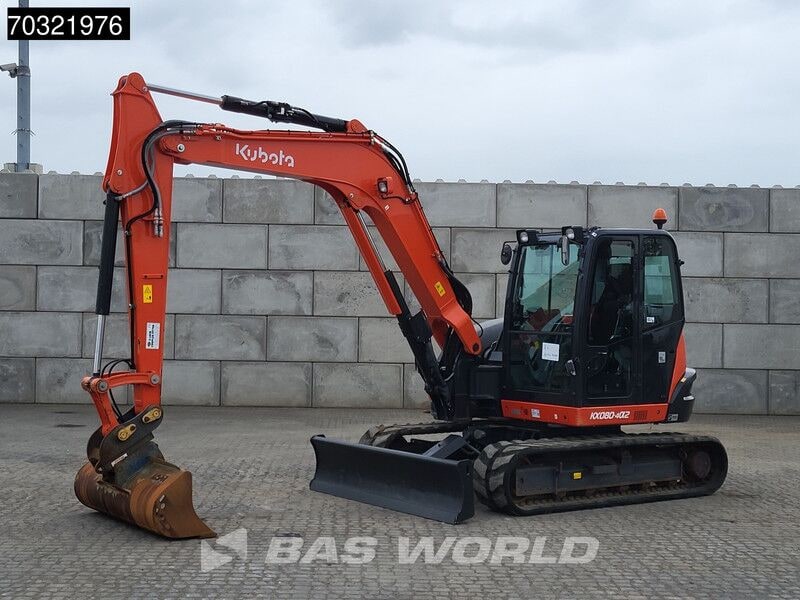 2022 Kubota KX080 Mini Excavator 2022 Kubota KX080 Mini Excavator