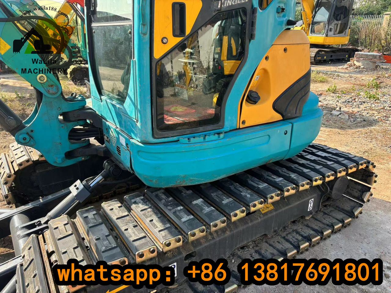 2022 Kubota KX 161 mini excavator side view 2022 Kubota KX 161 mini excavator side view