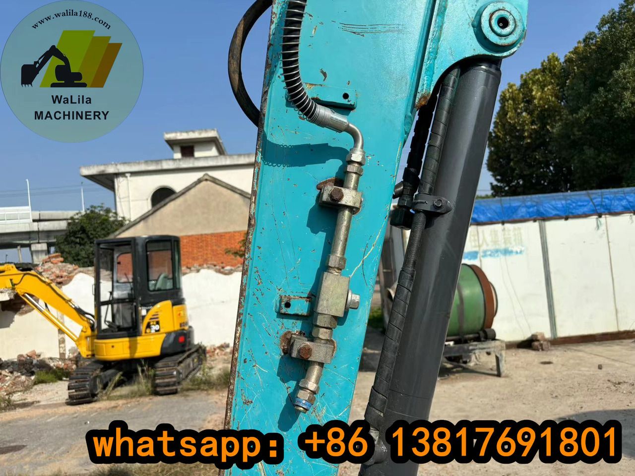 2022 Kubota KX 161 mini excavator boom detail 2022 Kubota KX 161 mini excavator boom detail