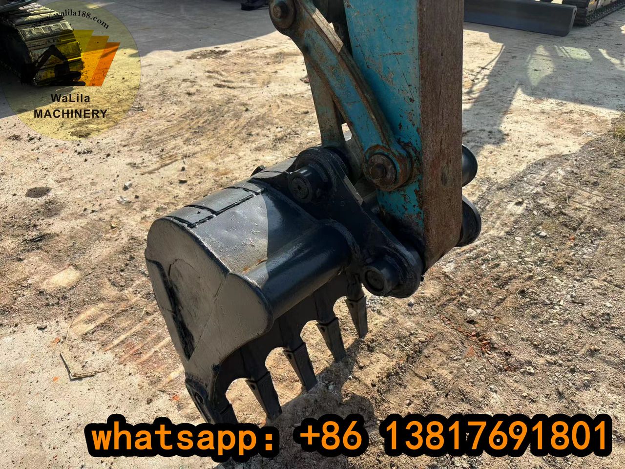 2022 Kubota KX 161 mini excavator bucket detail 2022 Kubota KX 161 mini excavator bucket detail