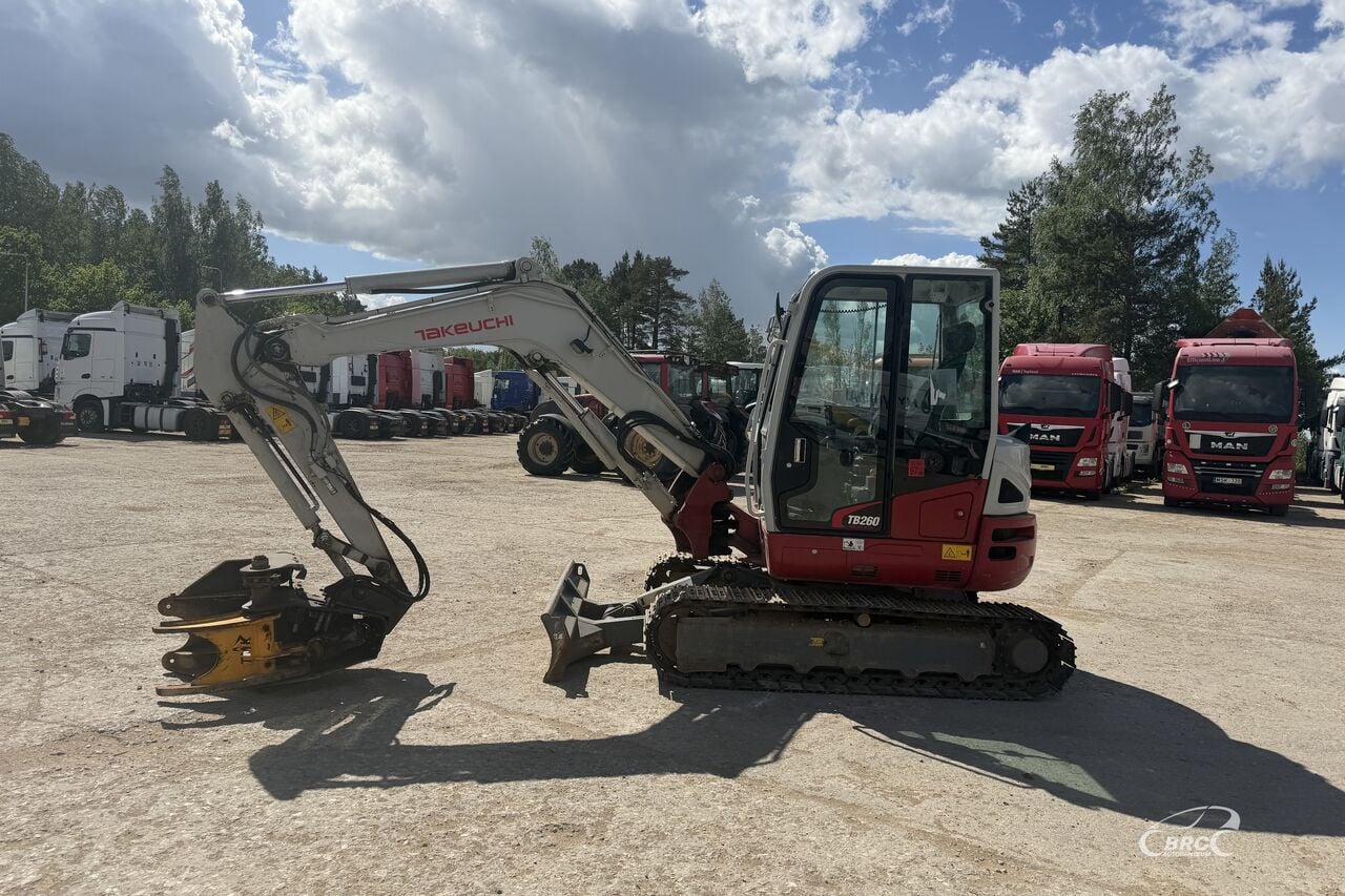 2022 Takeuchi TB260 Mini Excavator