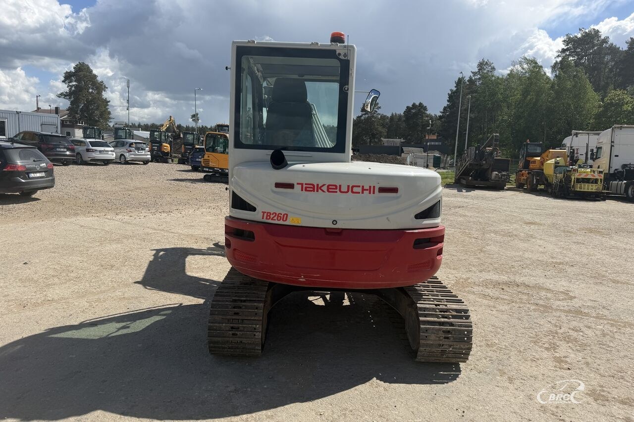 2022 Takeuchi TB260 Mini Excavator