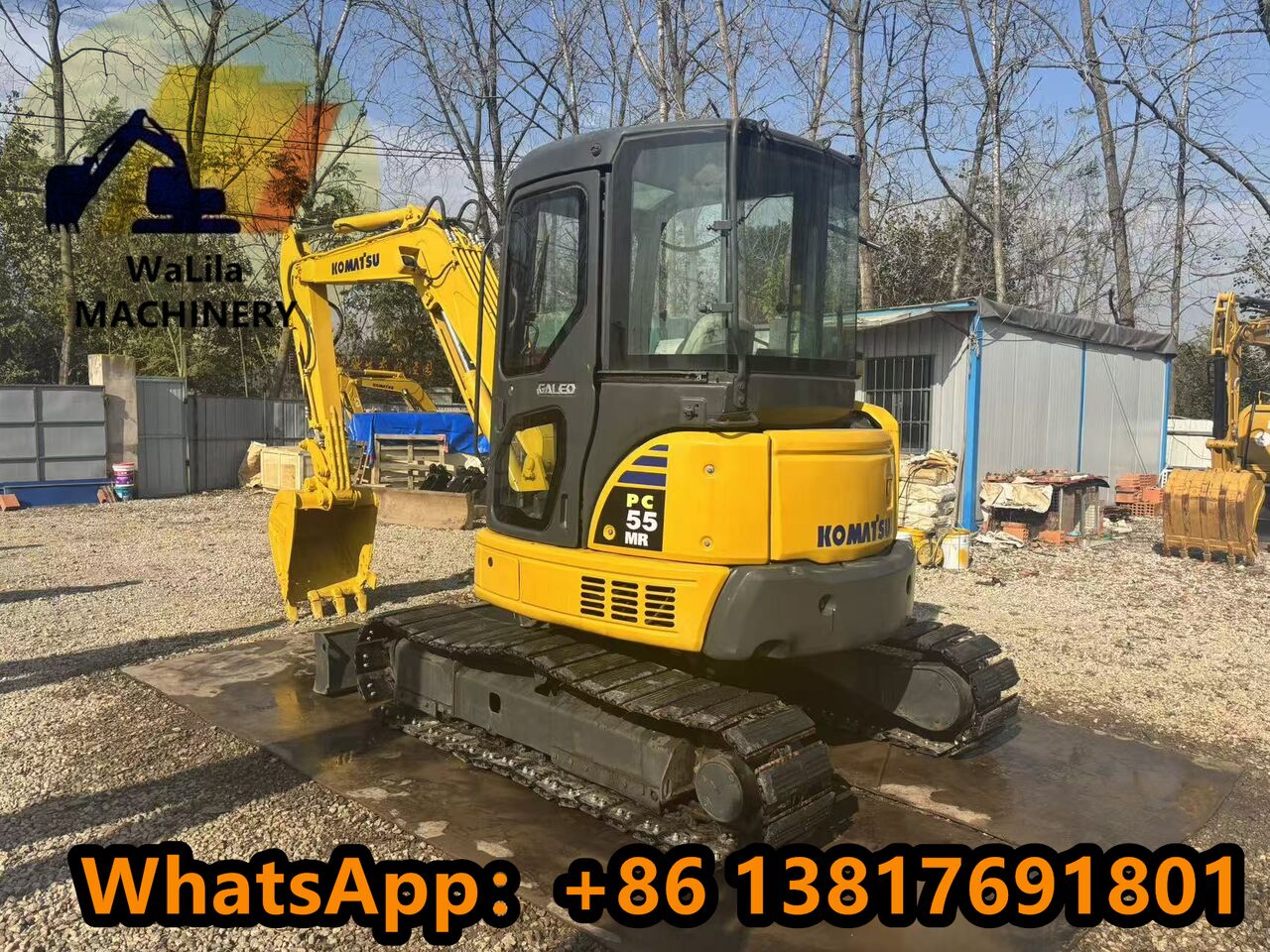 2023 Komatsu PC55MR-3 Mini Excavator 2023 Komatsu PC55MR-3 Mini Excavator