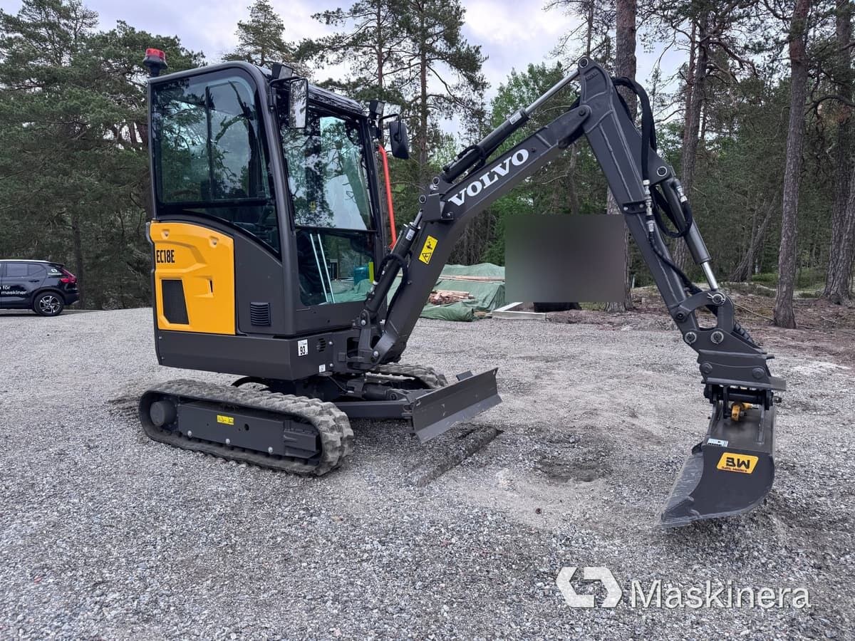 2023 Volvo EC18E Mini Excavator 2023 Volvo EC18E Mini Excavator