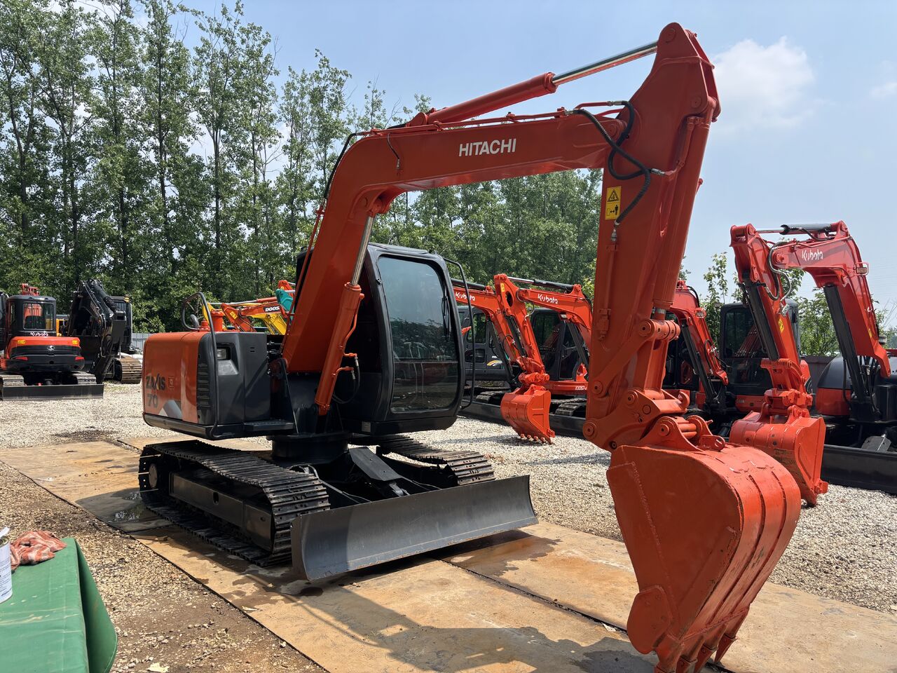 2024 Hitachi ZX70 Mini Excavator 2024 Hitachi ZX70 Mini Excavator