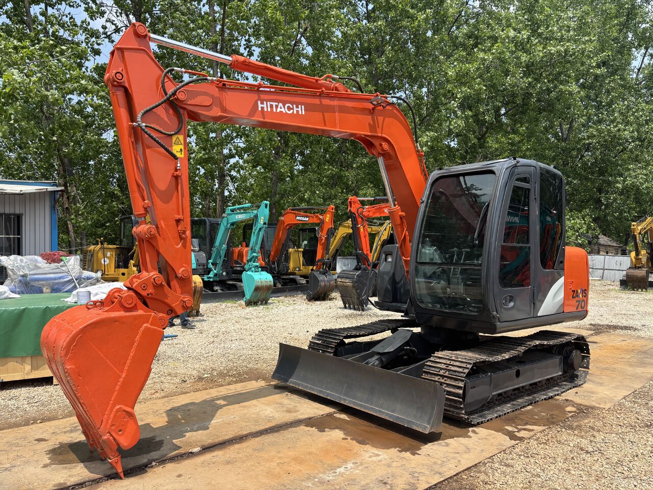 2024 Hitachi ZX70 Mini Excavator 2024 Hitachi ZX70 Mini Excavator
