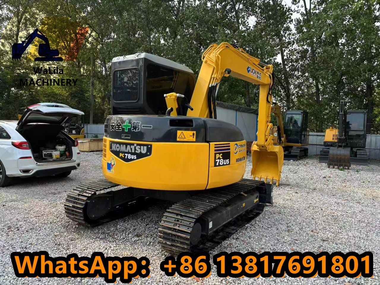 2024 Komatsu PC78US Mini Excavator 2024 Komatsu PC78US Mini Excavator