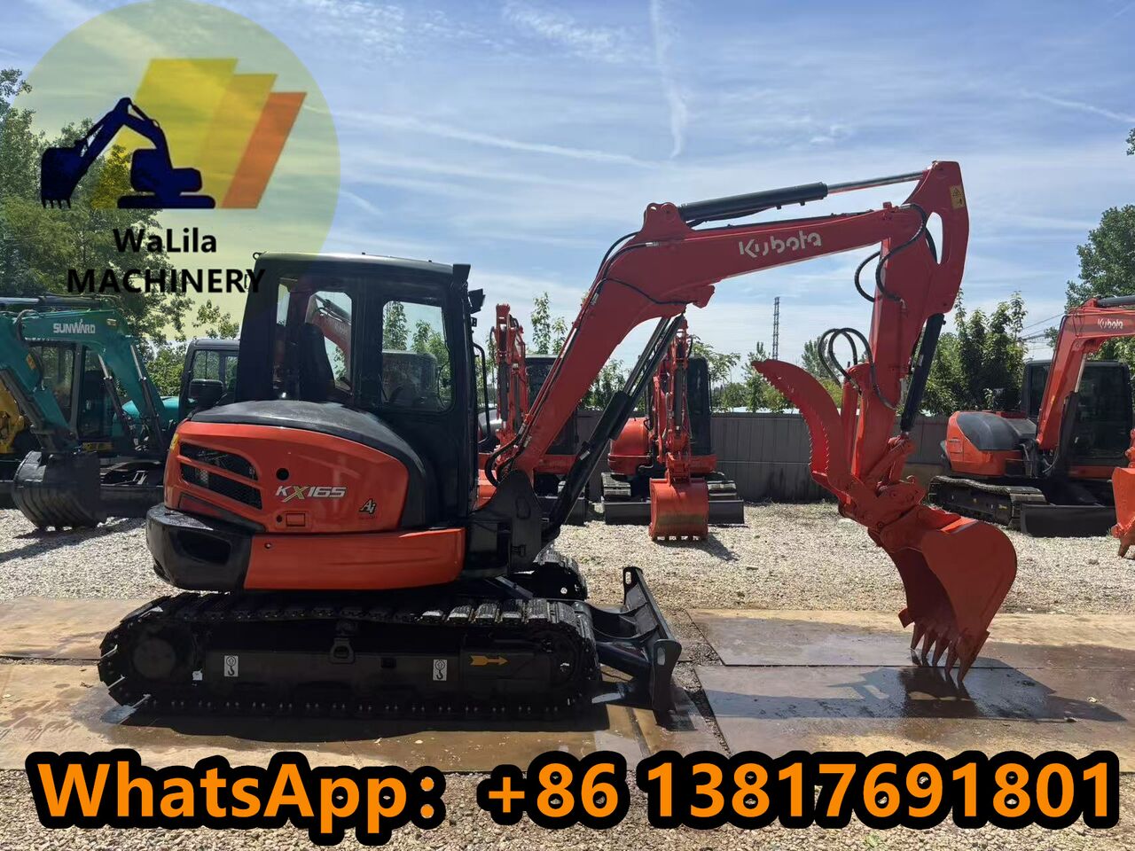 2024 Kubota KX165-5 Mini Excavator