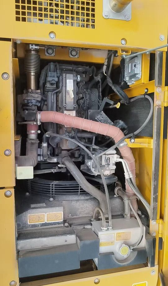 2024 XCMG XE135G crawler excavator engine compartment view