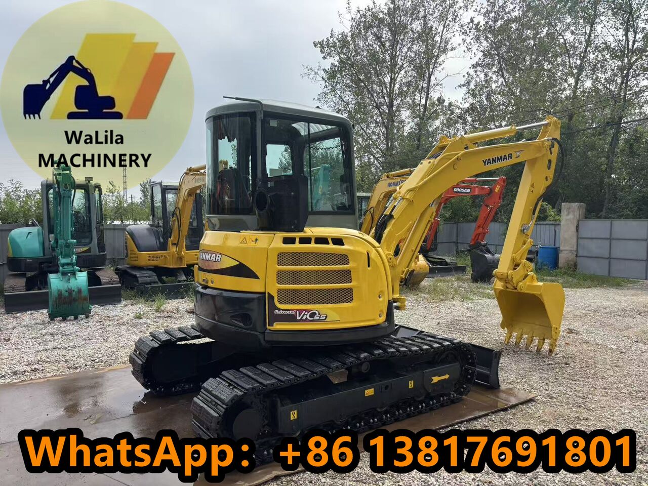 2024 Yanmar VIO55 Mini Excavator 2024 Yanmar VIO55 Mini Excavator