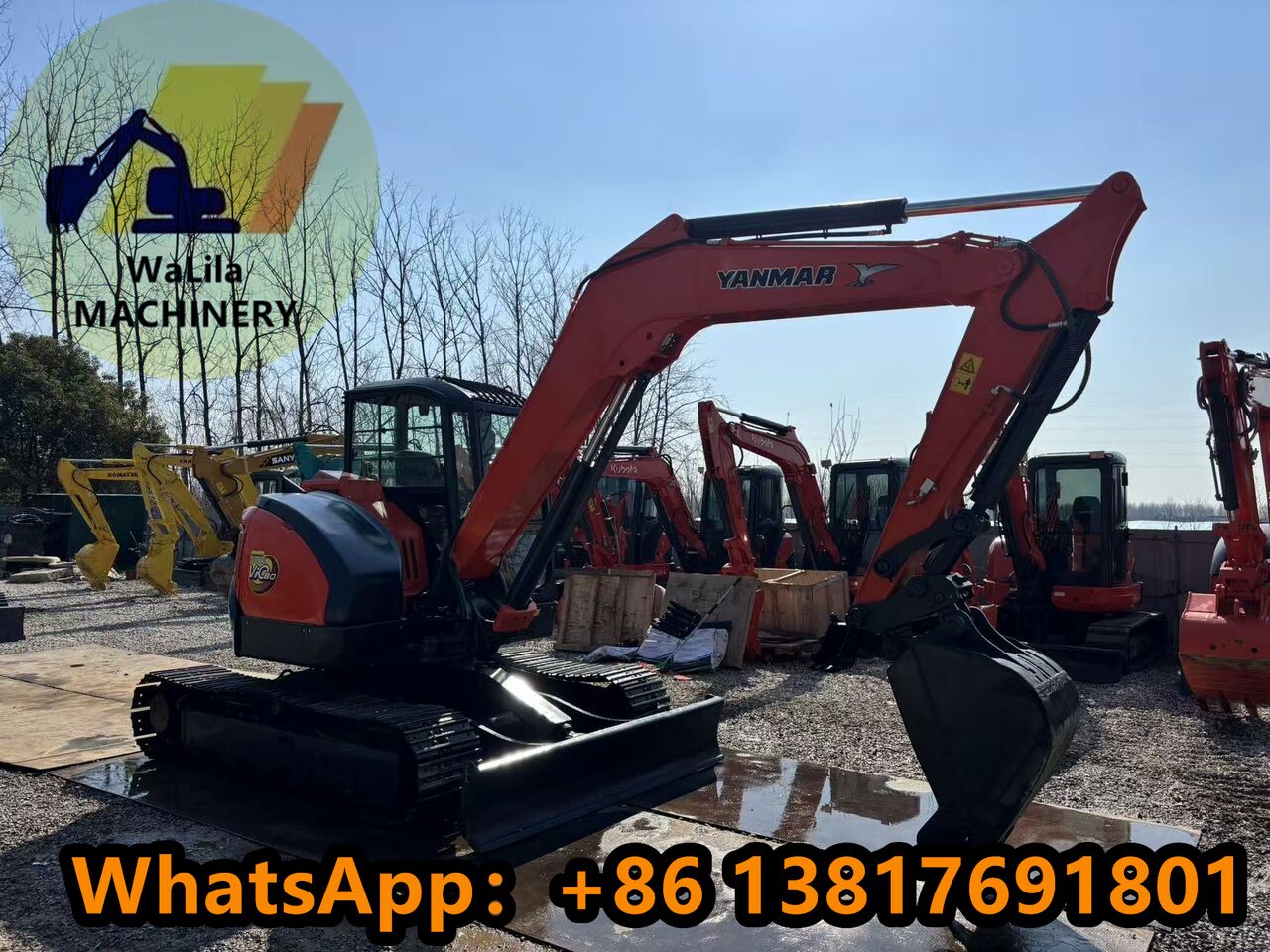 2024 Yanmar VIO80 Mini Excavator