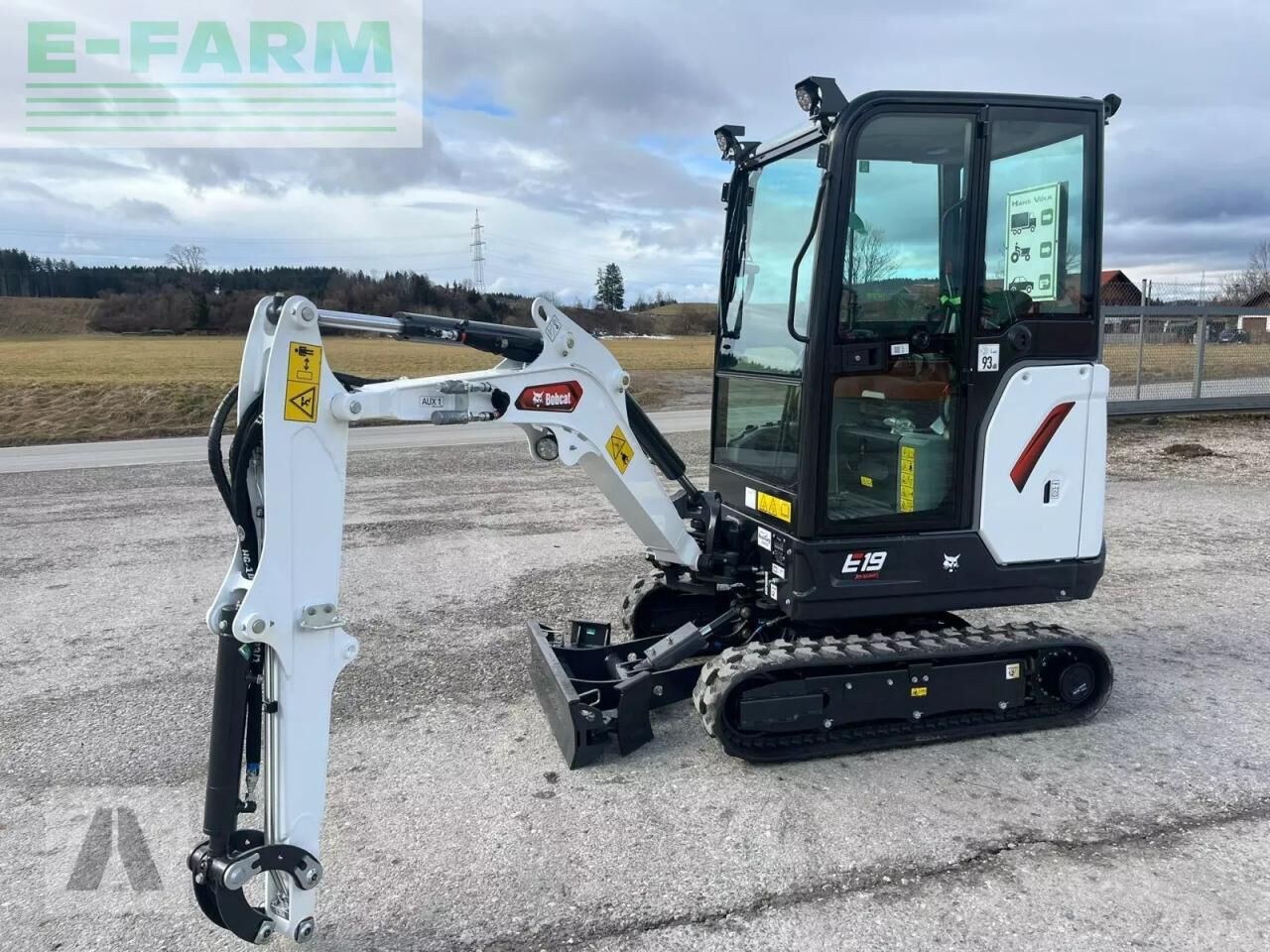 2026 Bobcat E19 Mini Excavator