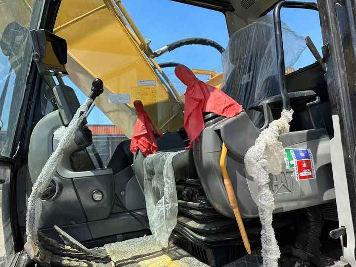 2021 Caterpillar 320E crawler excavator interior cab view