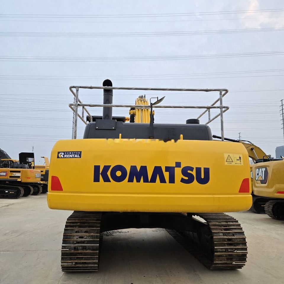 2019 Komatsu PC350-7 crawler excavator rear view