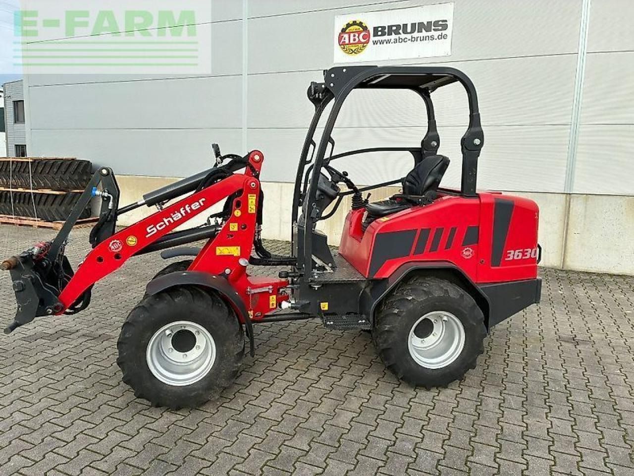 2023 Schäffer 3630 mini excavator, side view 2023 Schäffer 3630 mini excavator, side view
