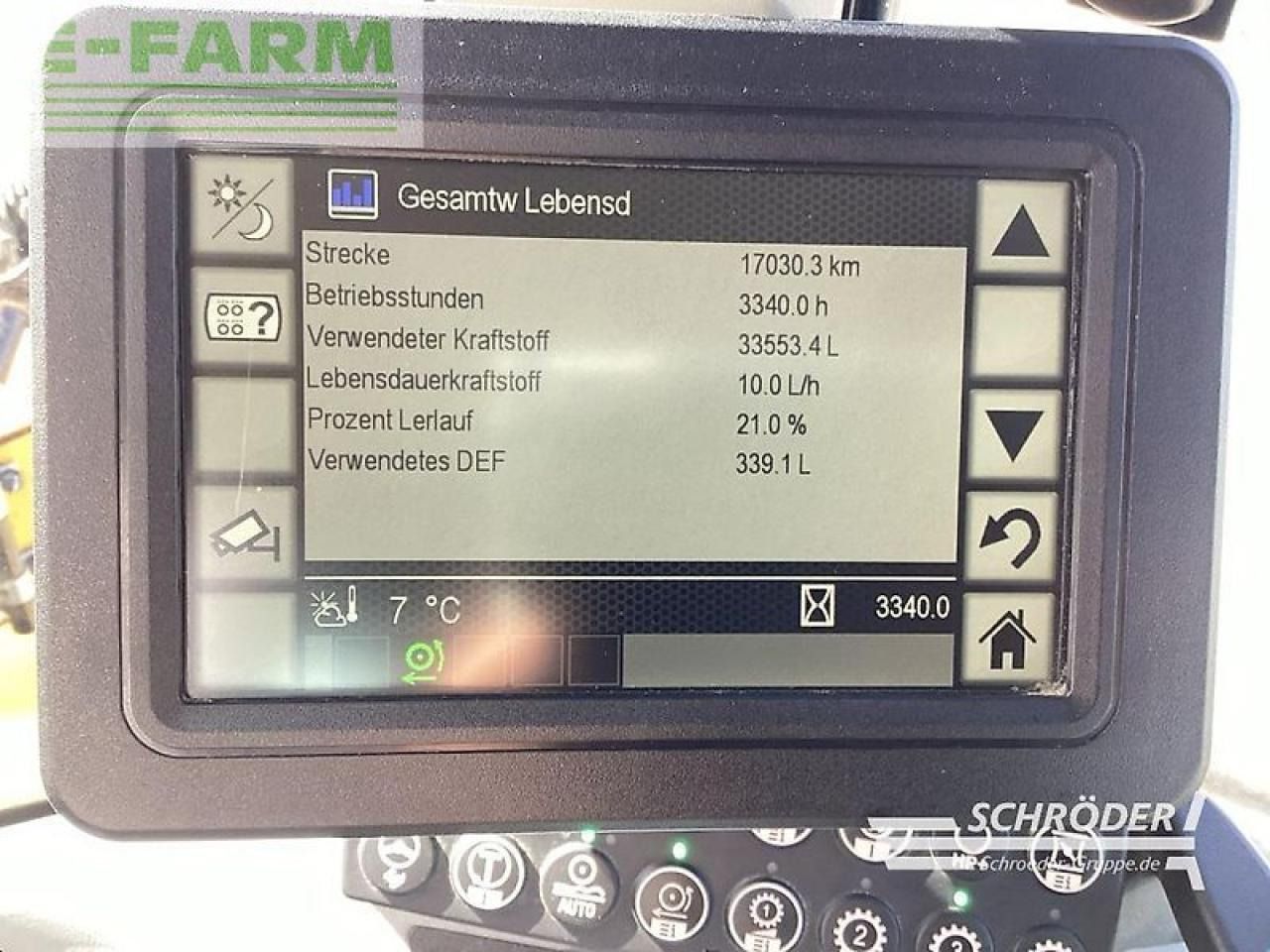 2022 Caterpillar 926M interior dashboard display