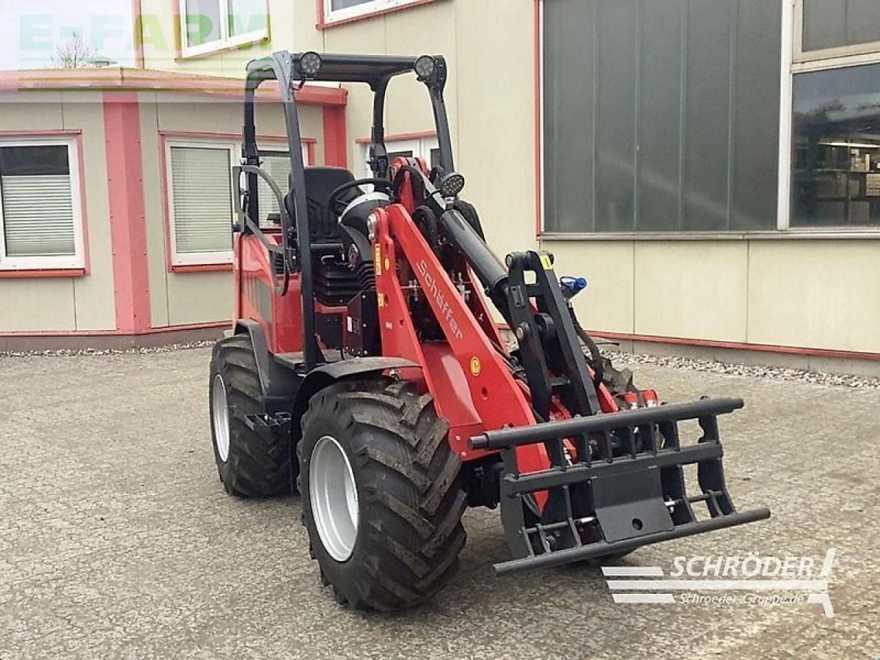 2024 Schäffer 3650 mini excavator, front three-quarter view 2024 Schäffer 3650 mini excavator, front three-quarter view
